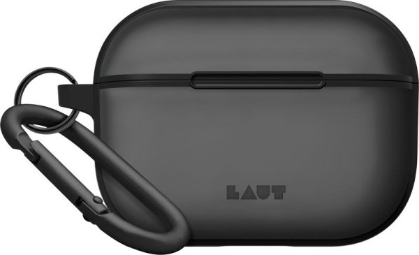 LAUT Huex Protect Case für Apple AirPods Pro (1./2. Gen), Schwarz