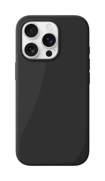 Apple iPhone 16 Pro Silikon Case mit MagSafe, Schwarz