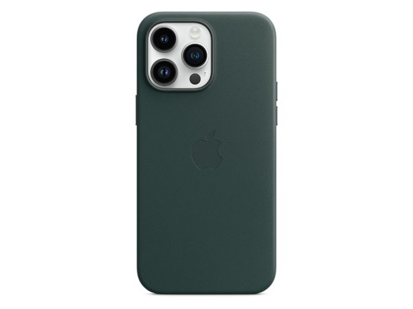 Apple iPhone 14 Pro Max Leder Case mit MagSafe, Waldgrün