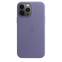 Apple Leder Case für iPhone 13 Pro Max Wisteria