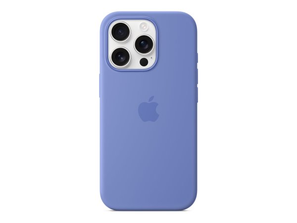 Apple iPhone 16 Pro Silikon Case mit MagSafe, Veilchen