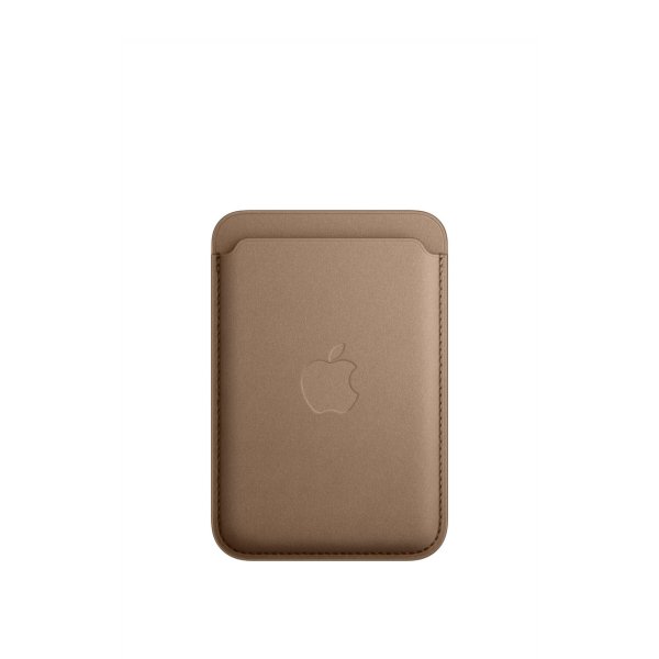 Apple iPhone Feingewebe Wallet mit Magsafe, Taupe