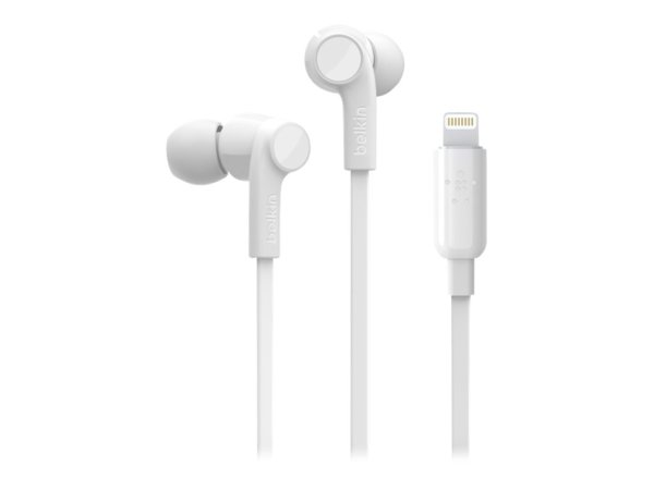 Belkin ROCKSTAR™-Kopfhörer mit Lightning Connector, weiß