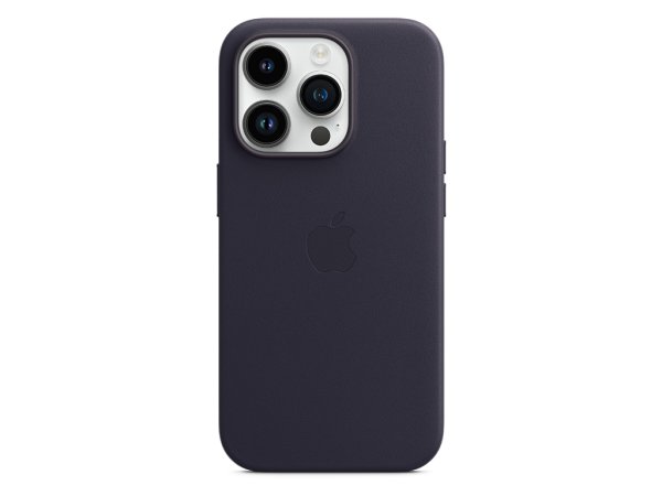 Apple iPhone 14 Pro Leder Case mit MagSafe, Tinte