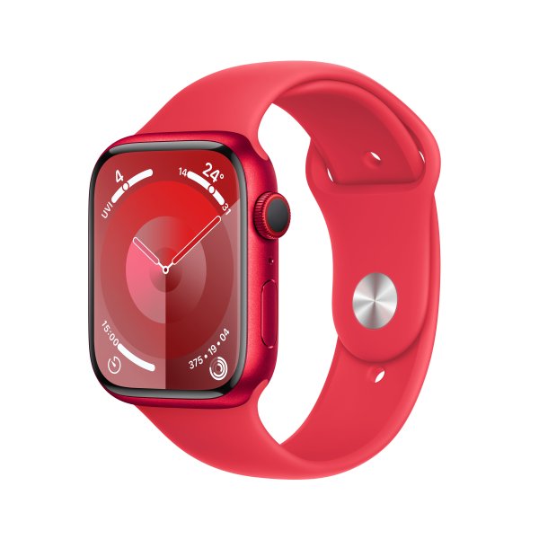 Apple Watch Series 8 GPS + Cellular, 45 mm, S/M (130-180 mm Umfang) Aluminuimgehäuse (PRODUCT)RED, S