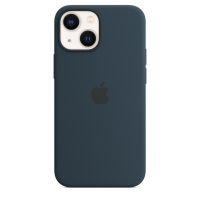 Apple Silikon Case für iPhone 13 mini Abyssblau