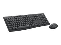 Logitech MK295 Silent Tastatur & Maus Set Graphit