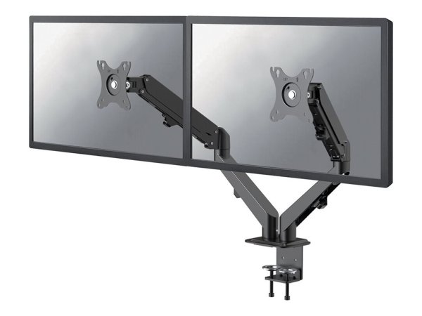 Neomounts DS70-700BL2, Halterung für zwei Displays 17"-27", Schwarz