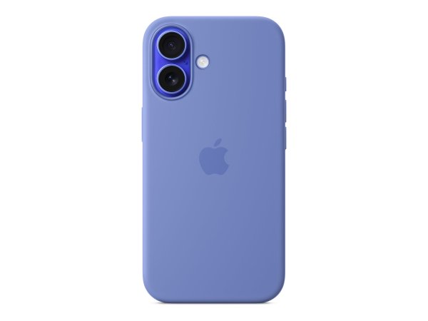 Apple iPhone 16 Silikon Case mit MagSafe, Veilchen, iPhone 16