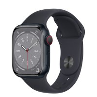 Apple Watch Series 8 GPS Apple Watch Series 8 GPS + Cellular, 41mm Aluminuimgehäuse Mitternacht, Sportarmband Mitternacht, Re