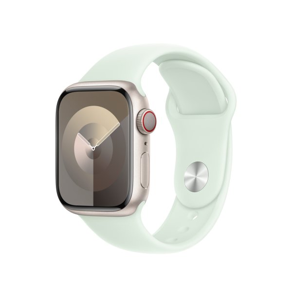 Apple Sportarmband für Apple Watch 41 mm, Blassmint, S/M (130-180 mm Umfang)