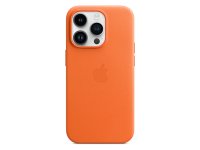 Apple iPhone 14 Pro Leder Case mit MagSafe Orange