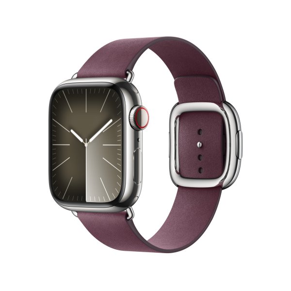 Apple Modernes Armband für Apple Watch 41 mm, Mullberry, Small (135-150 mm Umfang)