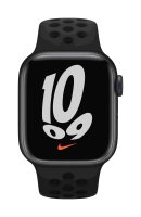 Apple Nike Sportarmband für Apple Watch Schwarz/Schwarz