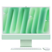 Apple iMac 24“, Grün, M4 Apple iMac 24“, Grün, M4 Chip mit 10-Core CPU, 10-Core GPU und 16-Core Neural Engine, Standardglas,