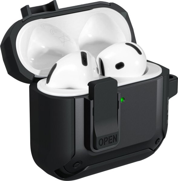 LAUT Zentry Case für Apple AirPods Pro (4. Gen), Schwarz