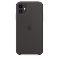 Apple Silikon Case für iPhone 11 Schwarz