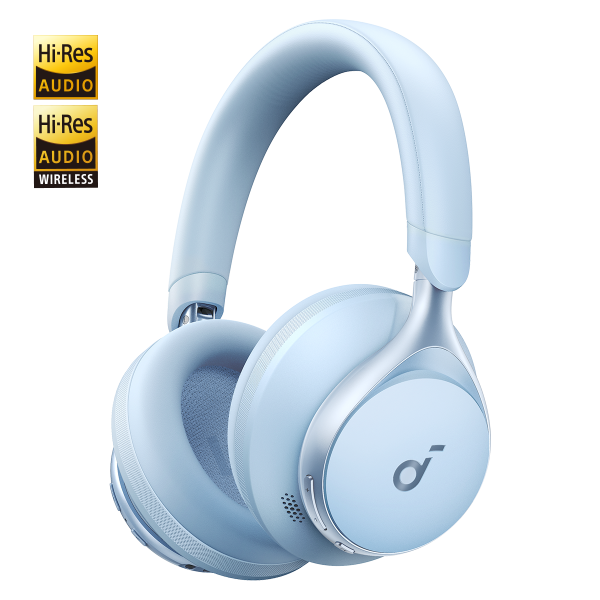 Soundcore Space One, Wireless Over-Ear Kopfhörer, Blau