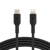 Belkin BOOST CHARGE USB-C auf Lightning Kabel Schwarz