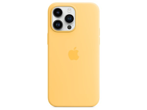 Apple iPhone 14 Pro Max Silikon Case mit MagSafe, Sonnenlicht