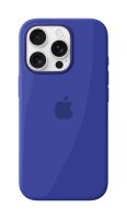 Apple iPhone 16 Pro Silikon Case mit MagSafe Ultramarin