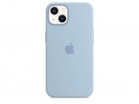 Apple Silikon Case für iPhone 13 Dunstblau