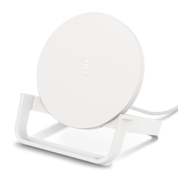 Belkin BOOST CHARGE™ Qi Wireless 10W Stand inkl. Micro-USB Kabel + Netzteil, weiß