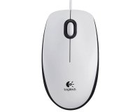 Logitech Optical Mouse B100 Weiß