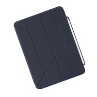 Pipetto Origami No3 Pencil Case für iPad Air 11" (M2 / M3) / iPad Air 10.9" (4. / 5. Gen) Dunkelblau