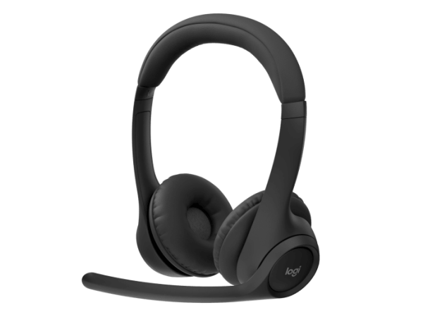 Logitech Zone 305, Wireless Headset, Teams-Version ohne USB-Empfänger, On-Ear, Schwarz