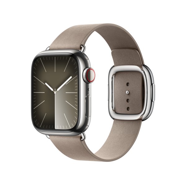 Apple Modernes Armband für Apple Watch 41 mm, Mandel, Small (135-150 mm Umfang)