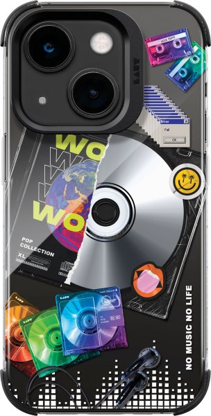 POP RETRO MUSIC iPhone 15 Case