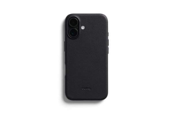 Bellroy Leder Case für Apple iPhone 16, Schwarz