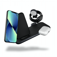 Zens Aluminium Stand 4-in-1 Wireless QI Charger
