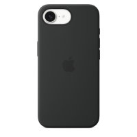 Apple iPhone 16e Silikon Case Schwarz