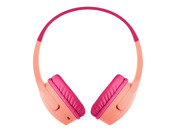 Belkin SoundForm Mini - On-Ear Kopfhörer für Kinder, pink