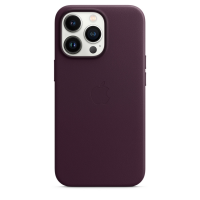 Apple Leder Case für iPhone 13 Pro Dunkelkirsch