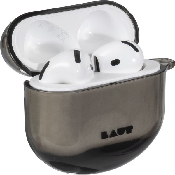 LAUT Aero Protect Case für Apple AirPods Pro (4. Gen),  Schwarz