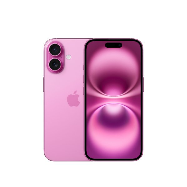 Apple iPhone 16, 128GB, Pink