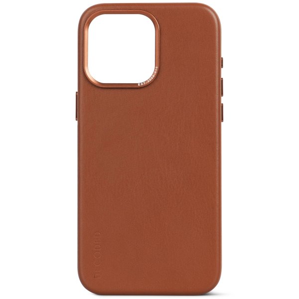 Decoded Leder Wallet mit MagSafe für Apple iPhone 15 Pro Max, Braun