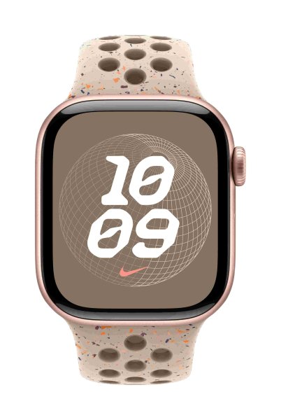 Apple Nike Sportarmband für Apple Watch 40mm, Dessert Stone, S/M (130-180 mm Umfang)