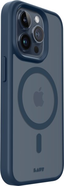 LAUT Huex Protect Case für Apple iPhone iPhone 15 Pro, Dunkelblau