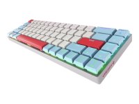 Cherry MX-LP 2.1 Kompakt Gaming Tastatur Weiß/Rot/Blau