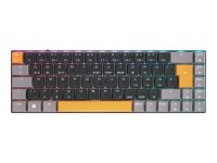 Cherry MX-LP 2.1 Kompakt Gaming Tastatur Schwarz/Grau/Orange