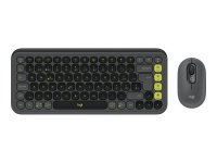 Logitech POP ICON COMBO Schweiz Grafit/Grün