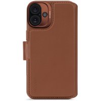 Decoded Detachable Leder Wallet für iPhone 16 Plus Braun