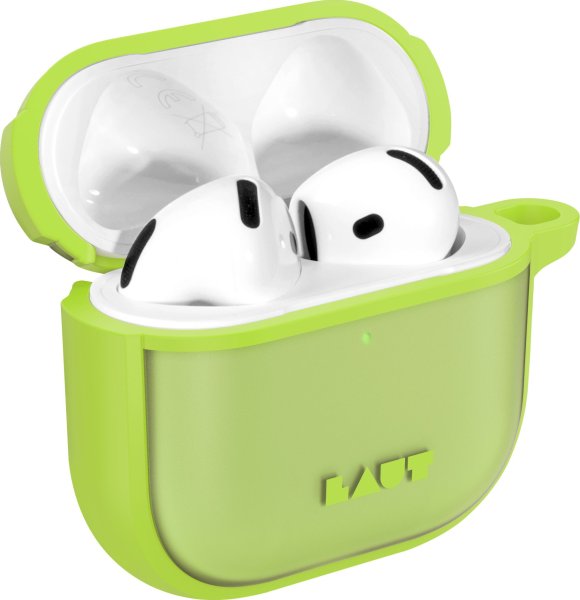 LAUT Huex Protect Case für Apple AirPods Pro (4. Gen), Neon Grün