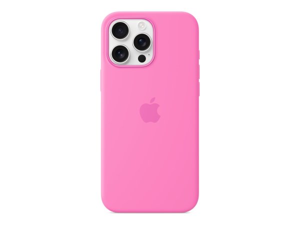 Apple iPhone 16 Pro Max Silikon Case mit MagSafe, Pfingstrose, iPhone 16 Pro Max