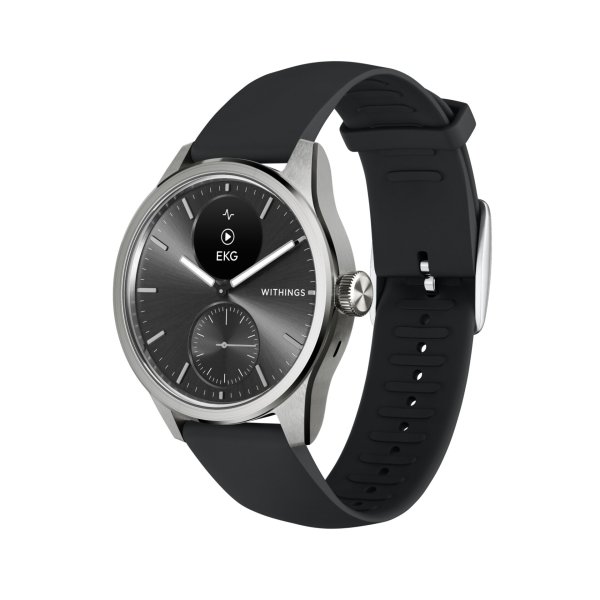 Withings ScanWatch 2, 42mm, Schwarz