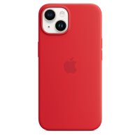Apple iPhone 14 Silikon Case mit MagSafe (Product) Red